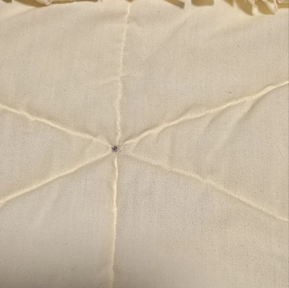 Patchwork Bear Quilt With Plush - Yellow and Cream - Picture 10 of 12